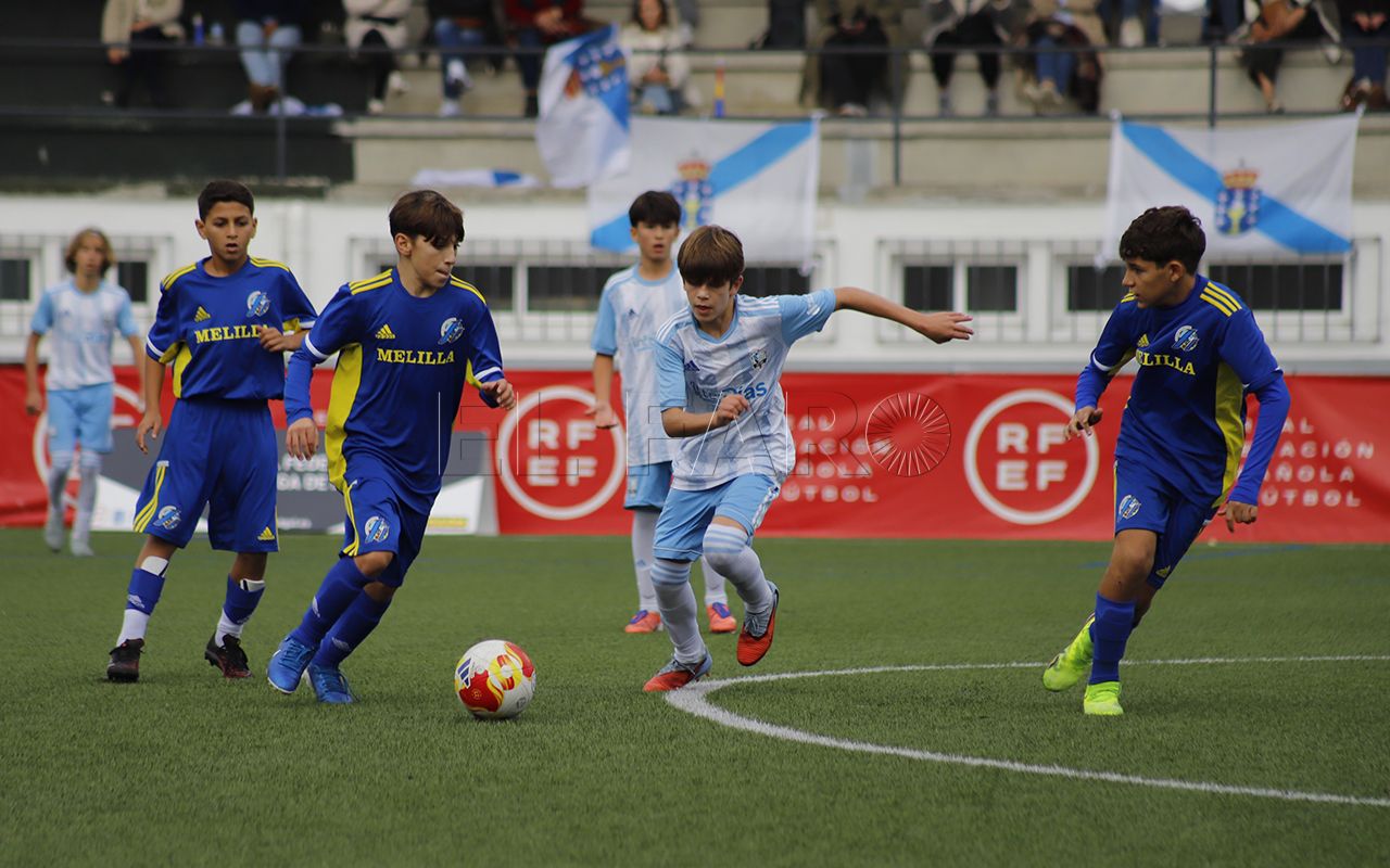 Melilla no puede puntuar ante Galicia