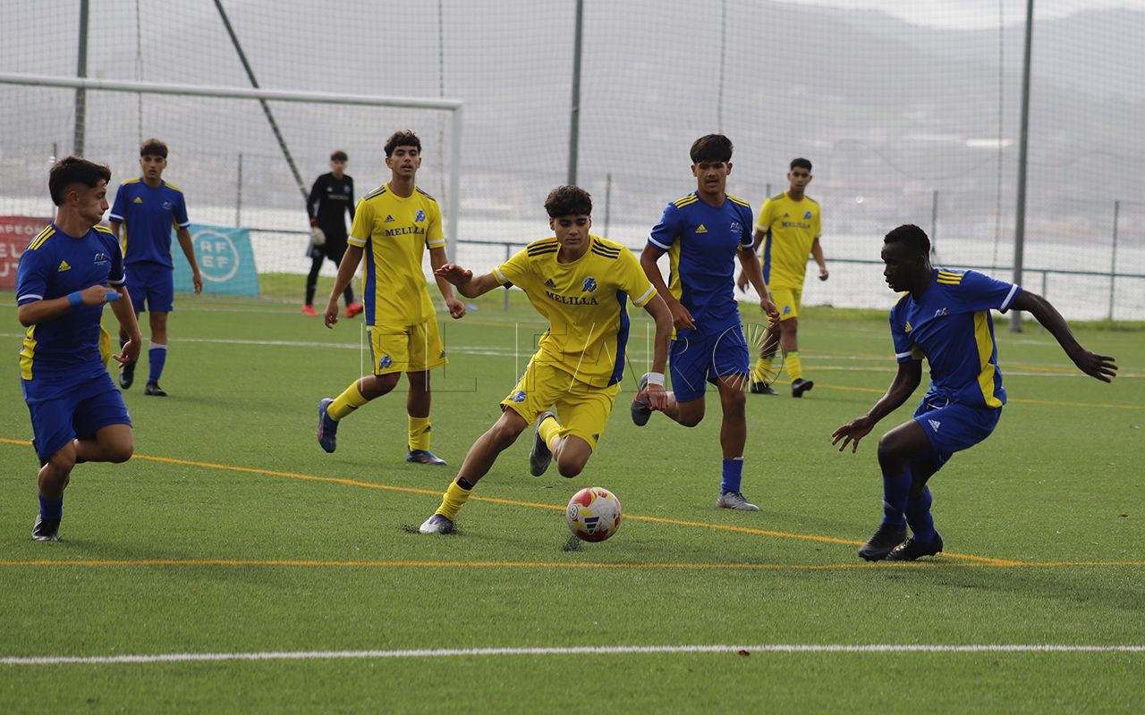 Mala suerte de Melilla ante Canarias en el Nacional Sub-14 y Sub-16