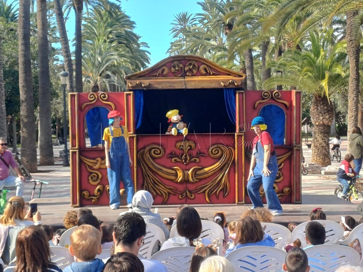 Los melillenses más pequeños se convierten en guardianes de la educación vial en el Parque Hernández