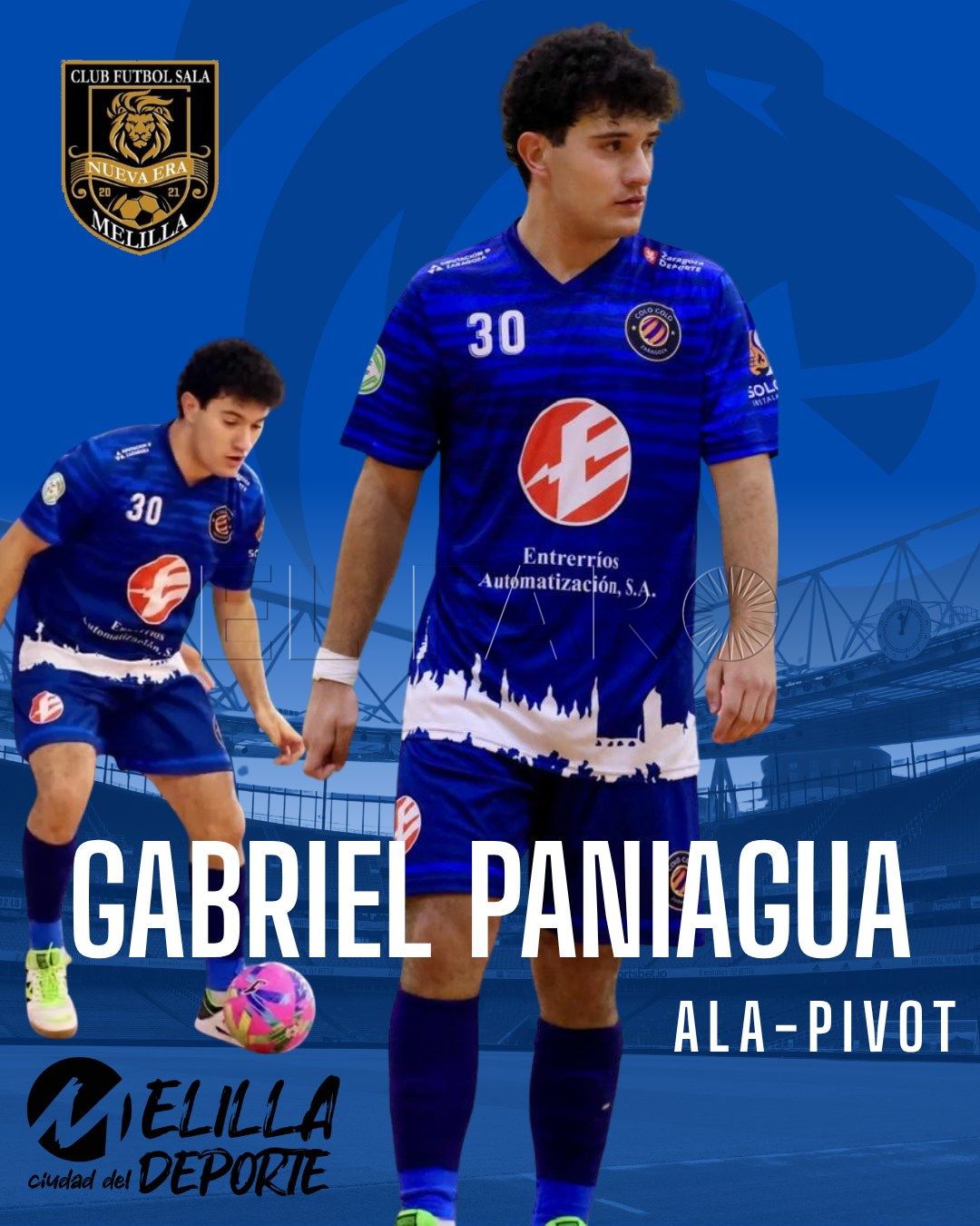 Paniagua, nuevo jugador del Nueva Era FS
