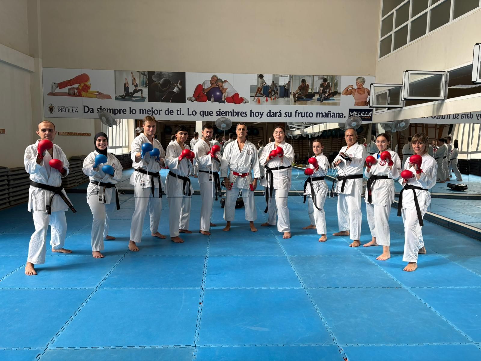 La Federación Melillense de Karate finaliza la fase presencial del Curso de Técnico Nivel I