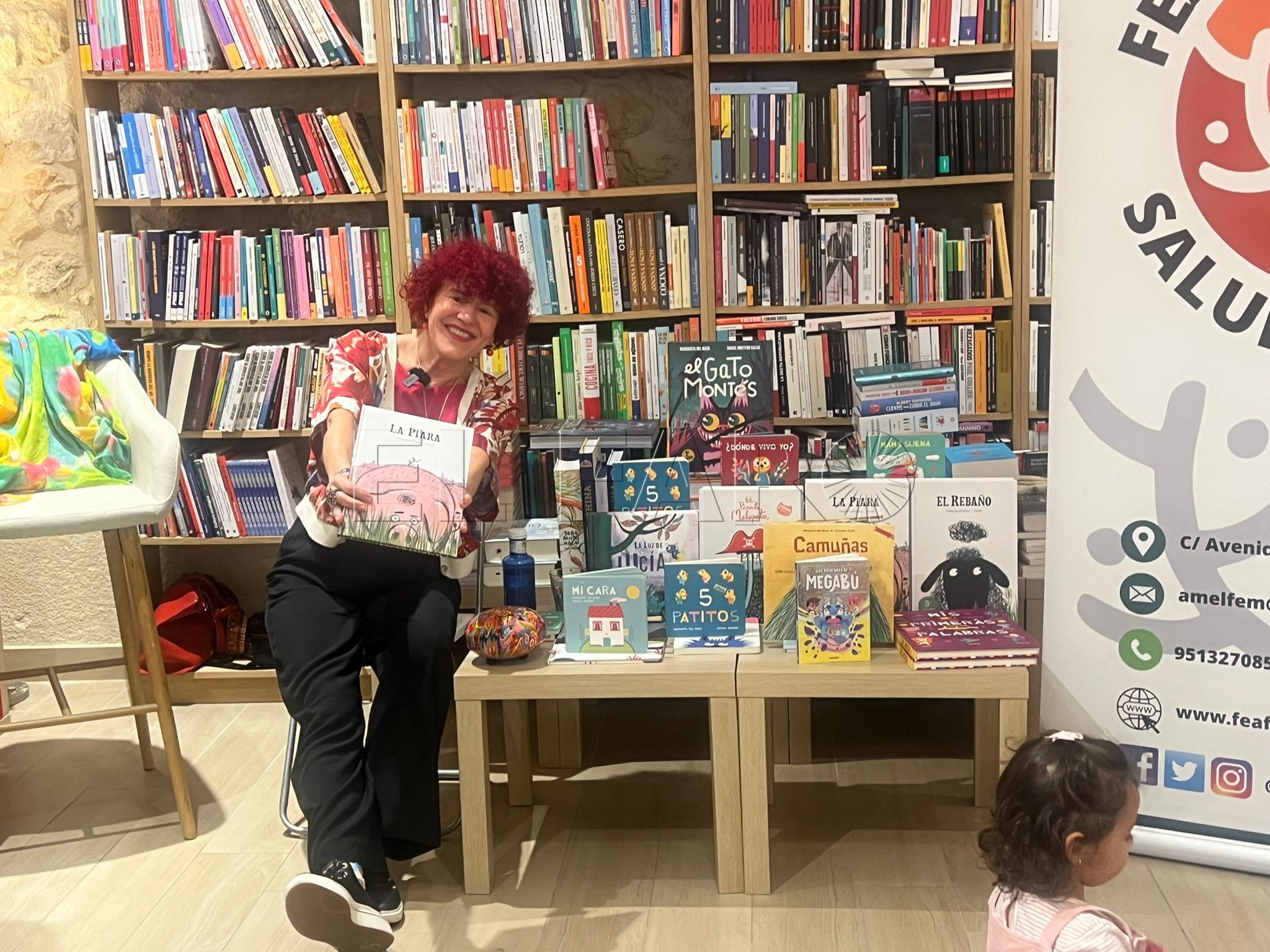 Margarita del Mazo acerca la magia de los cuentos a los niños