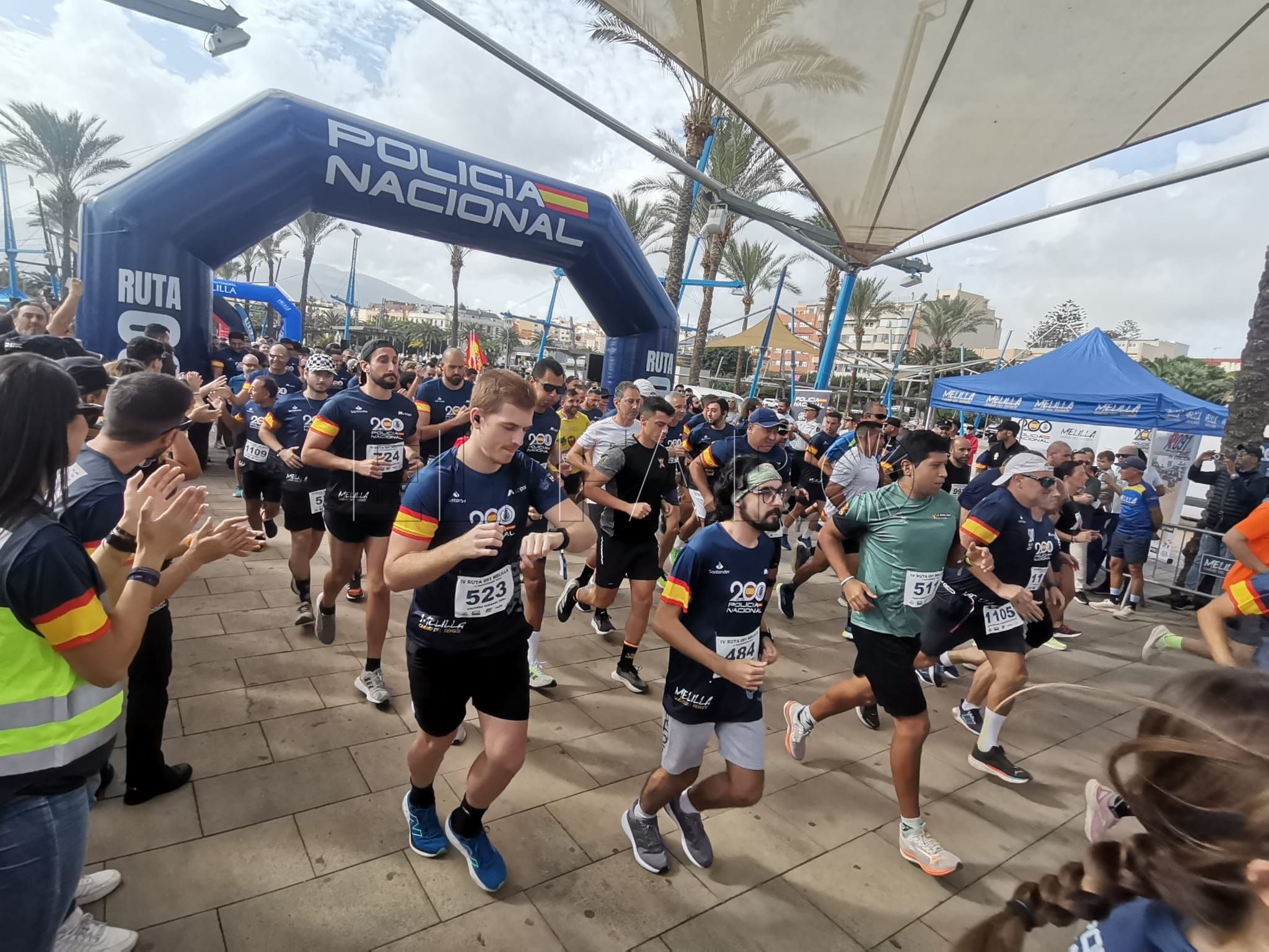 La Ruta solidaria 091 tendrá 1.500 corredores en la salida