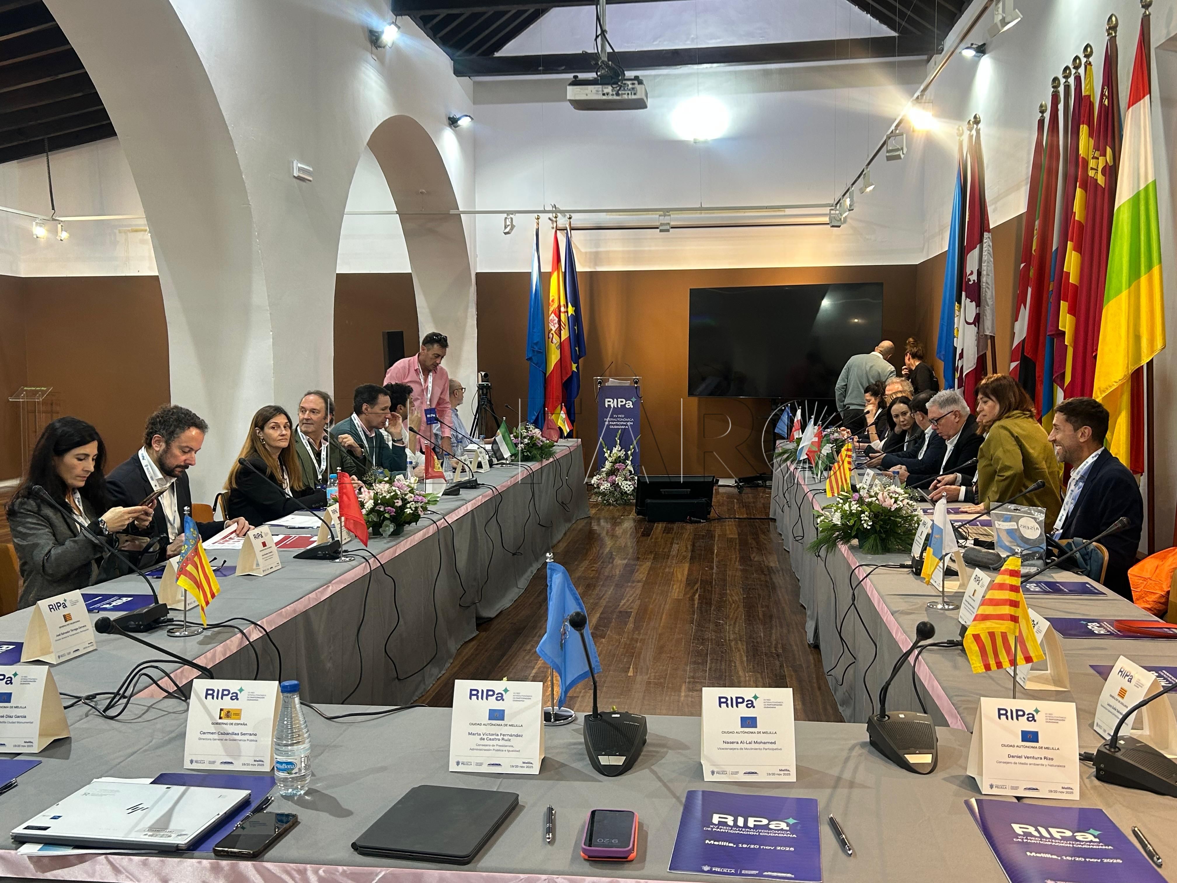 El Hospital del Rey acoge la XV Red Autonómica de Participación Ciudadana