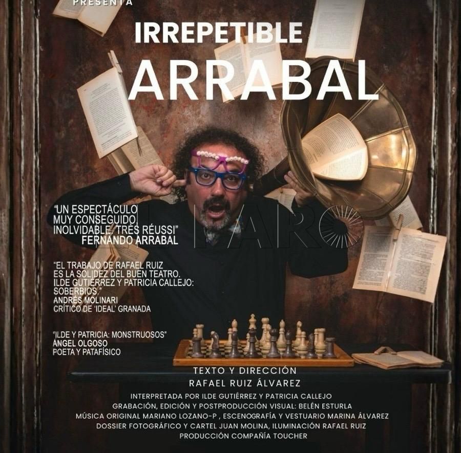 El Kursaal acoge 'Irrepetible Arrabal' en homenaje al dramaturgo melillense