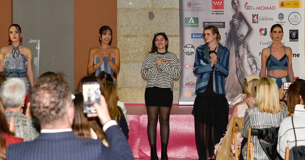 Melilla brilla en los Premios ANDE con la colección sostenible de la Escuela de Arte