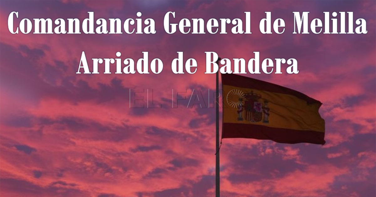 Arriado de la bandera nacional y acto de homenaje a los caídos este martes
