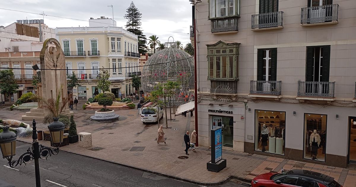 Melilla sufre los restos de la borrasca Claudia