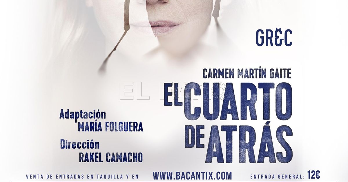 La Ciudad anuncia la representación de 'El Cuarto de Atrás' en el Teatro Kursaal los días 7 y 8 de noviembre