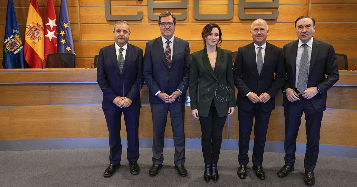 Ayuso felicita a la Ciudad Autónoma por su apuesta por atraer inversores