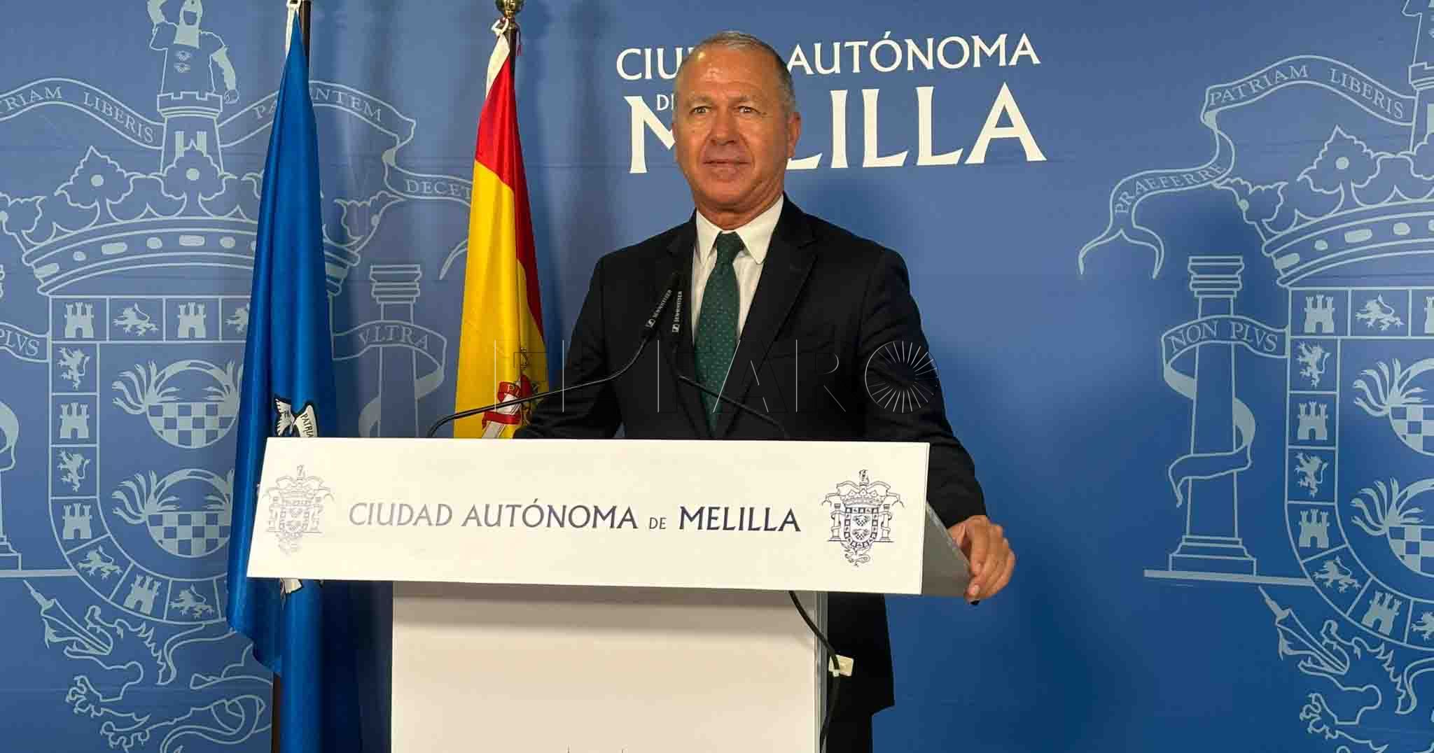 Vicepresidente primero del Gobierno de Melilla