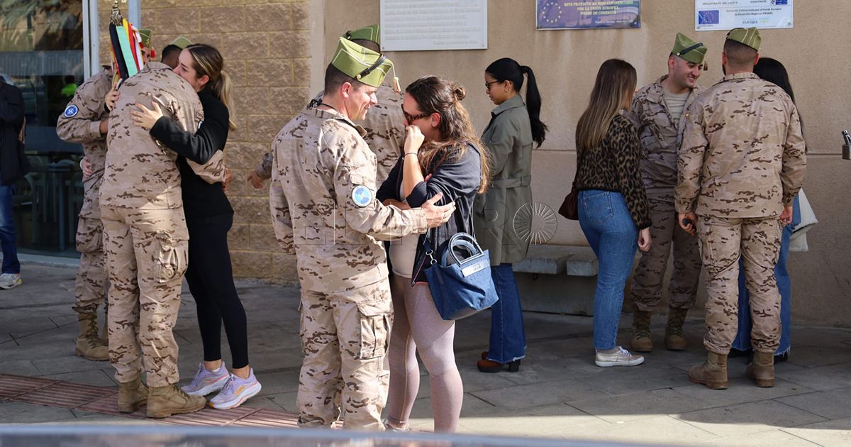 Comienza la fase de proyección del contingente A/I XXIII