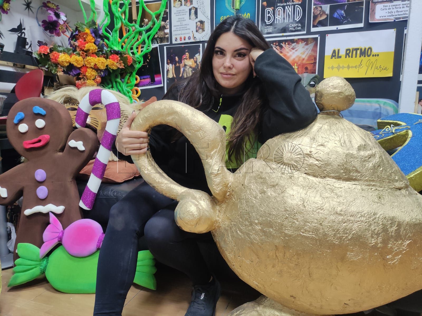 María Mendoza convierte su universo creativo en una carroza para la Cabalgata de Reyes