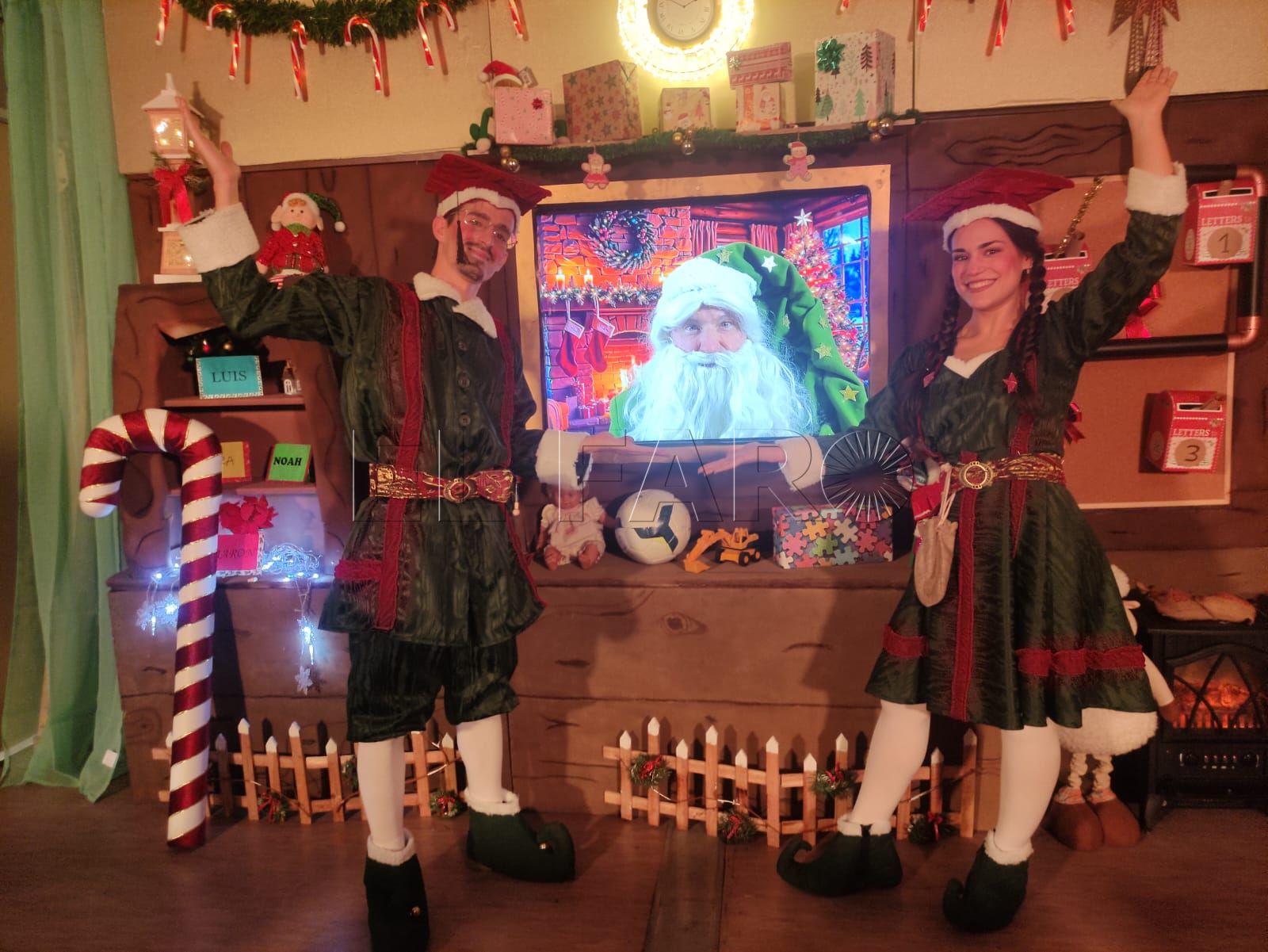 'Elfos, ¡a trabajar!': magia, teatro y participación infantil en el corazón de la Navidad melillense