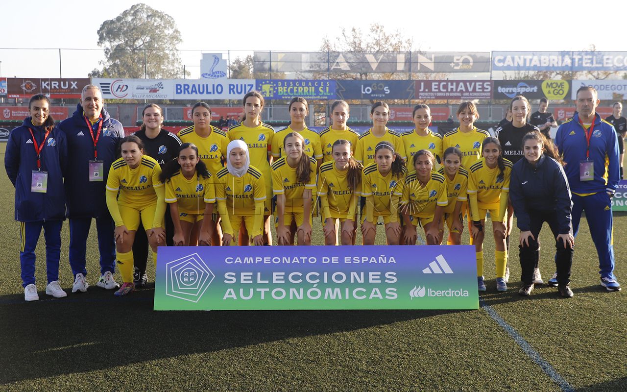 Aprendizaje con estreno goleador de la Sub-14 femenina
