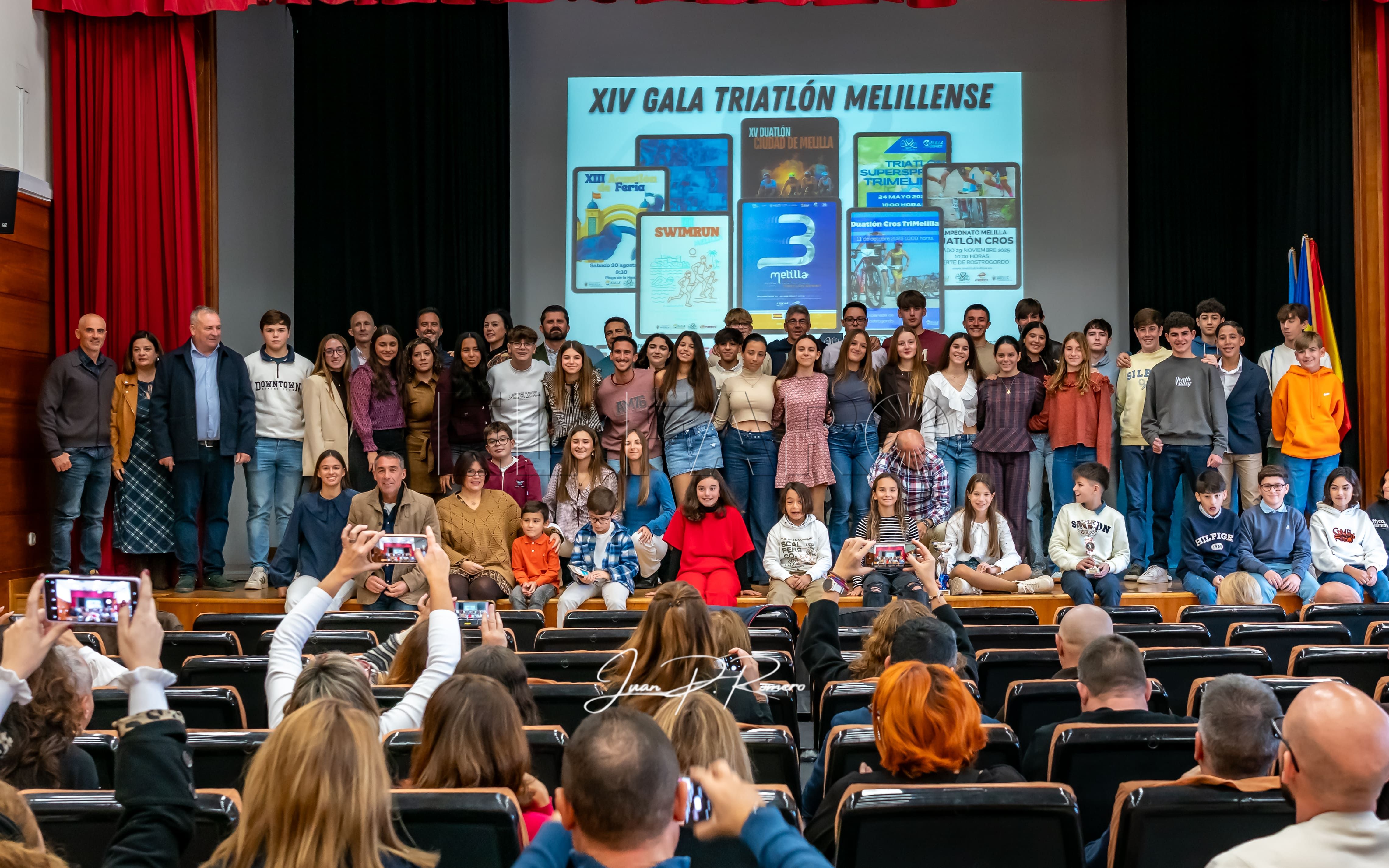 Melilla celebra la XIV Gala del Triatlón como colofón a su temporada