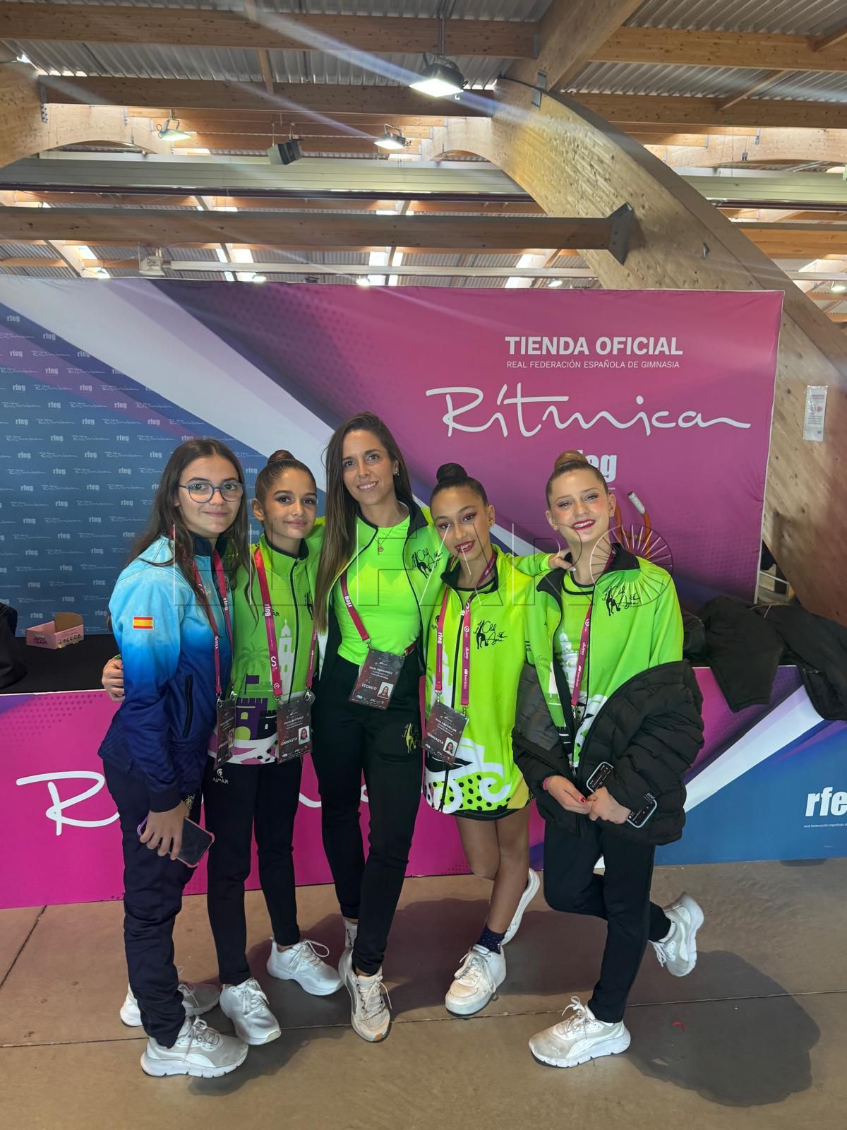 El Ágora de gimnasia rítmica debuta con buen nivel en la Copa Base Nacional en Madrid