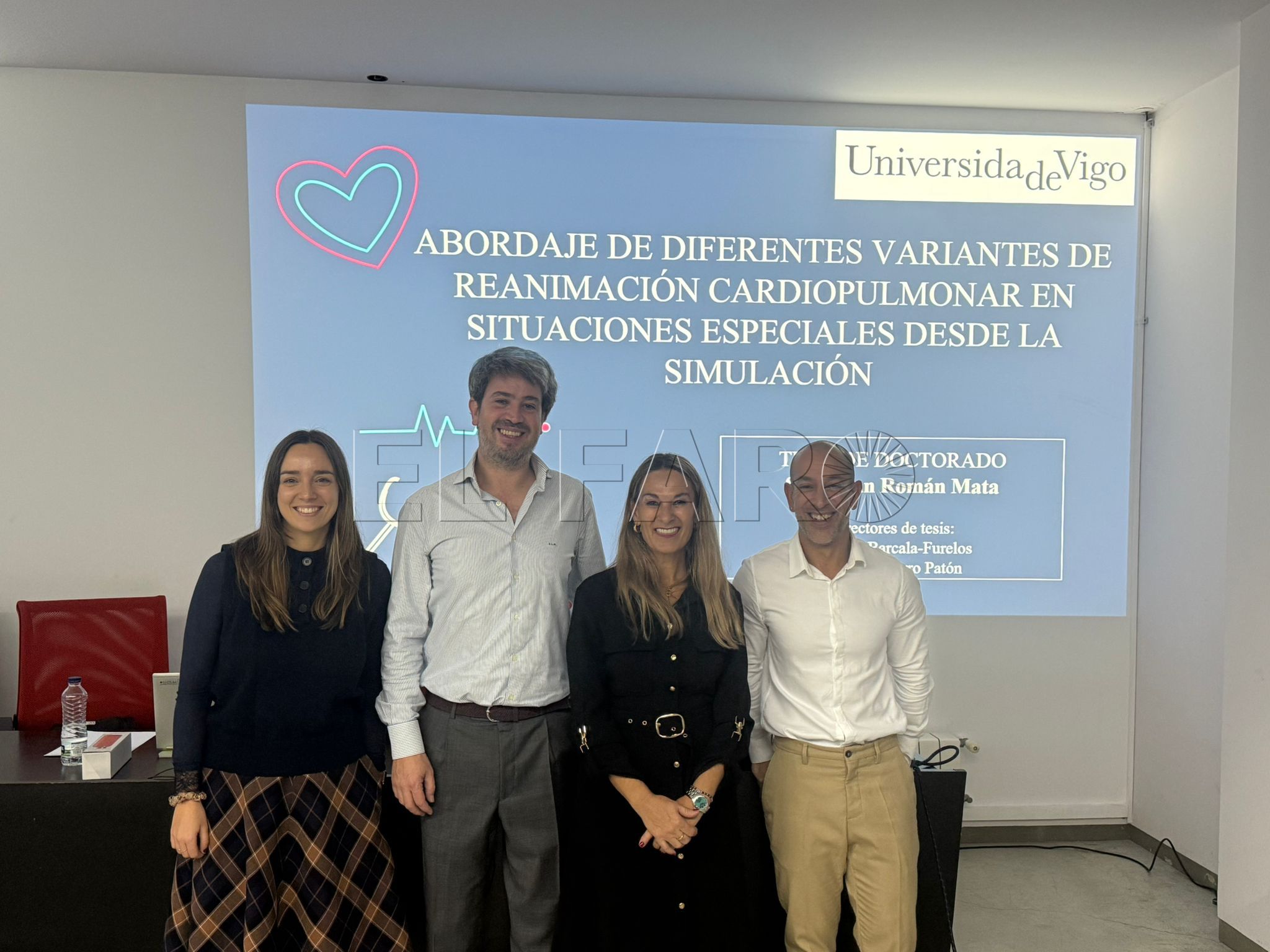 Silvia San Román defiende su segunda tesis doctoral sobre RCP en situaciones especiales