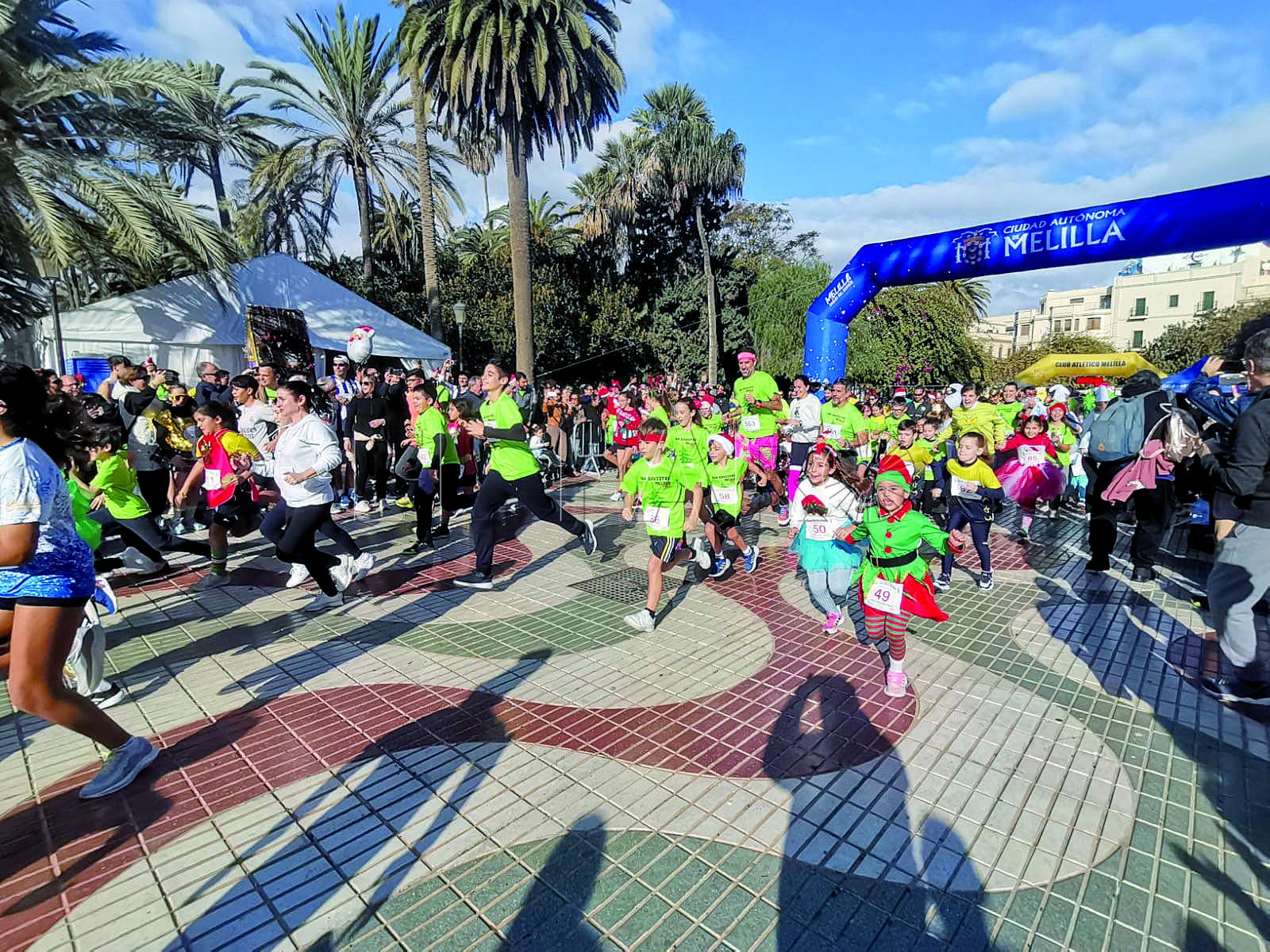 Melilla termina el año con la San Silvestre 2025