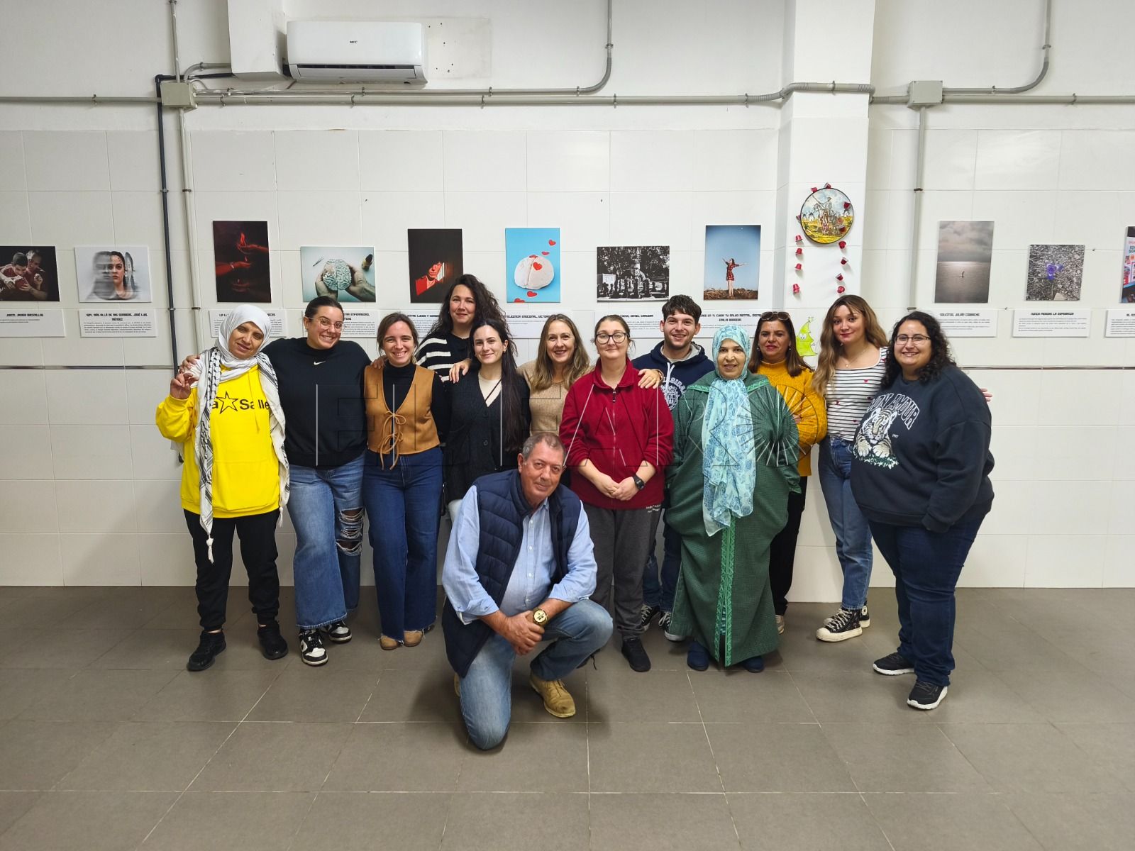 Feafes Melilla en la exposición fotográfica. -Cedida-