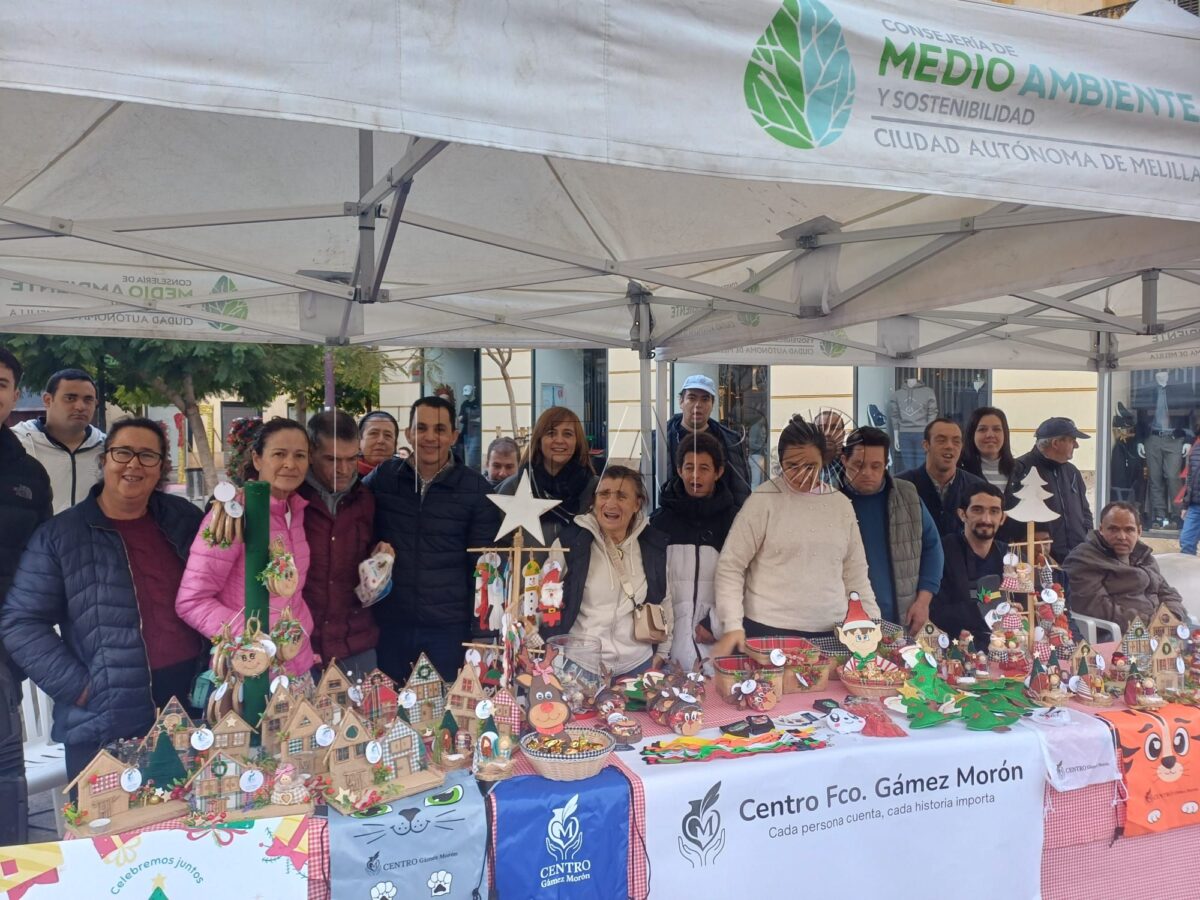 El Gámez Morón saca el espíritu Navideño a las calles de Melilla