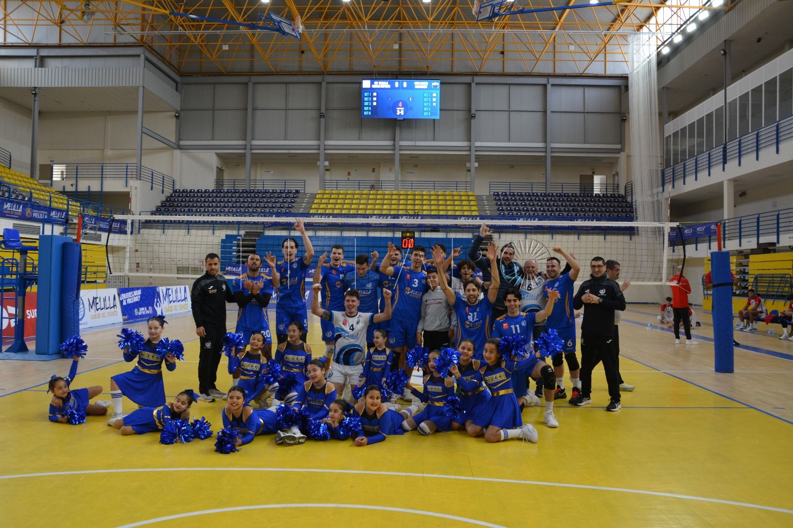 Partido para enmarcar del CV Melilla