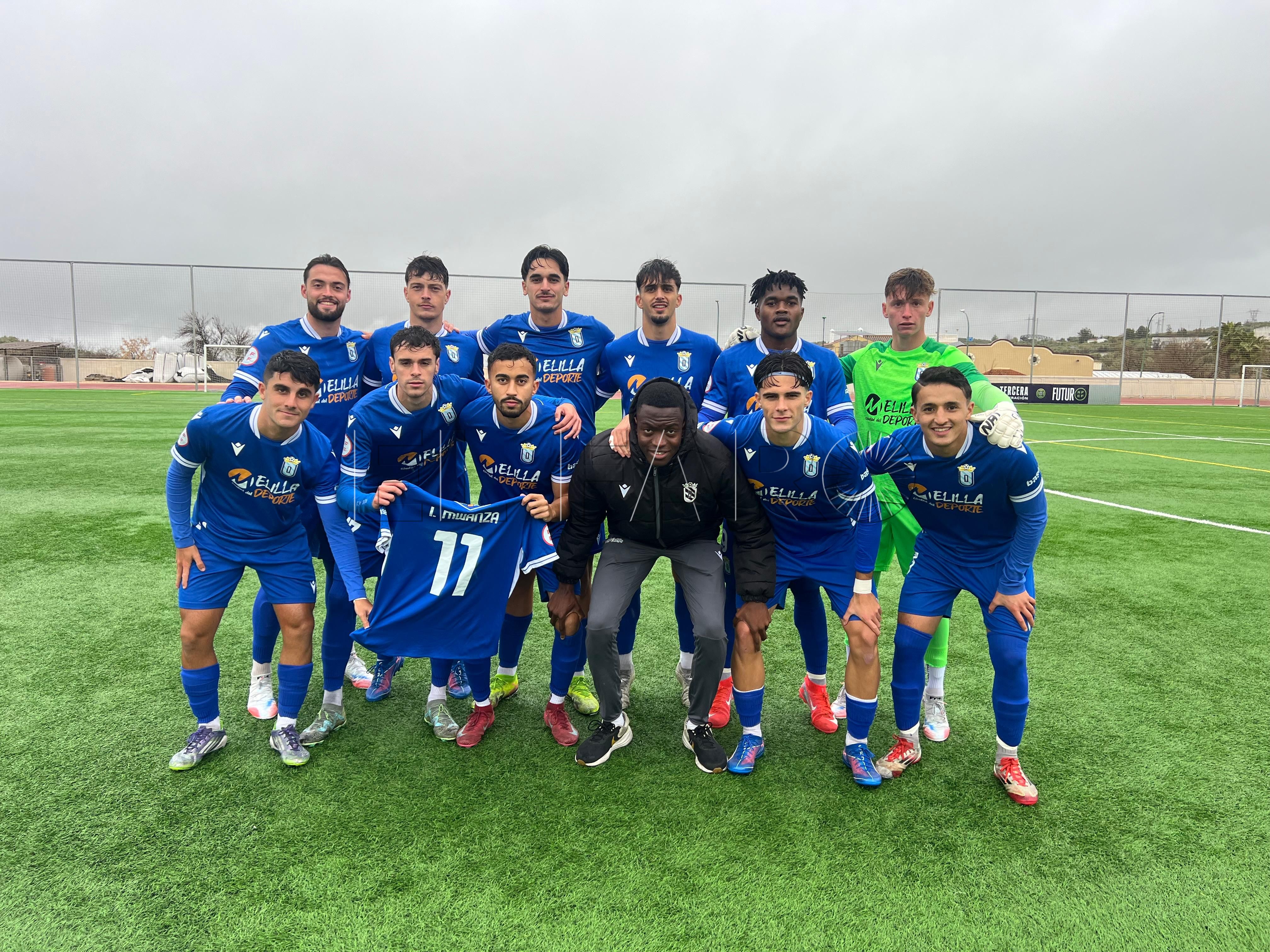 La UD Melilla B cierra el año con derrota en Martos