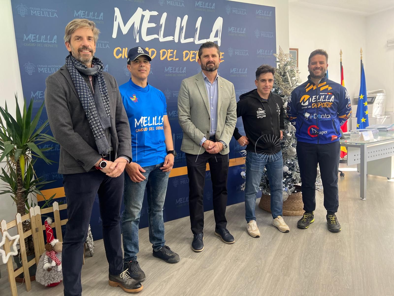 Despedida de la Ciudad a los dakarianos melillenses