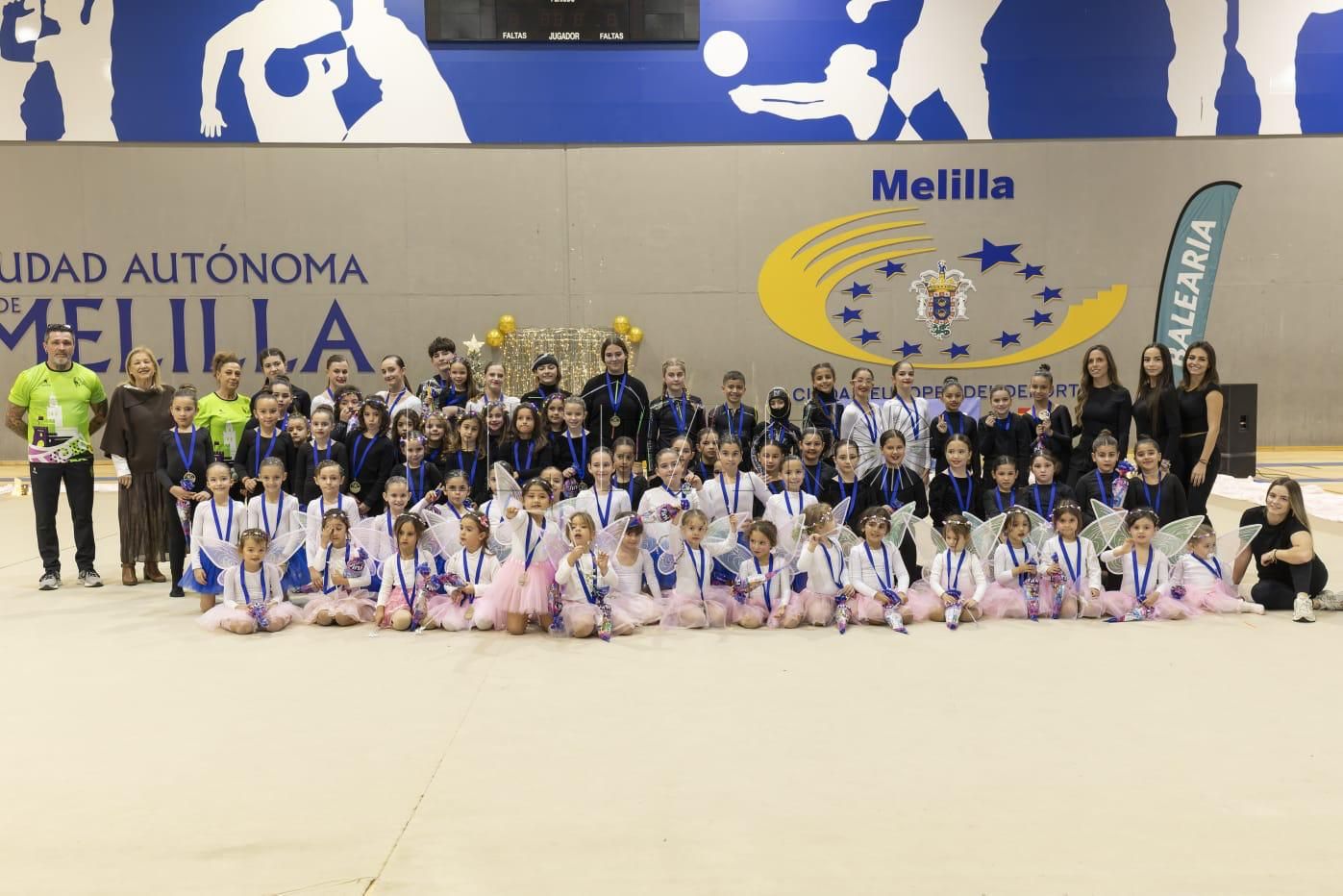 El Club Ágora de gimnasia celebra su III Festival de Navidad