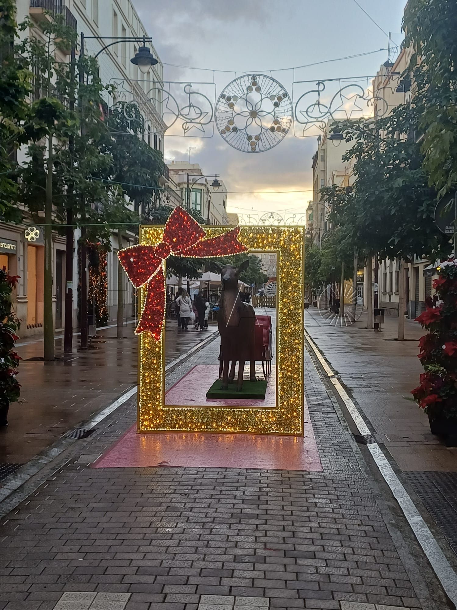 La Navidad se inmortaliza en el centro con el fotomatón de General Prim