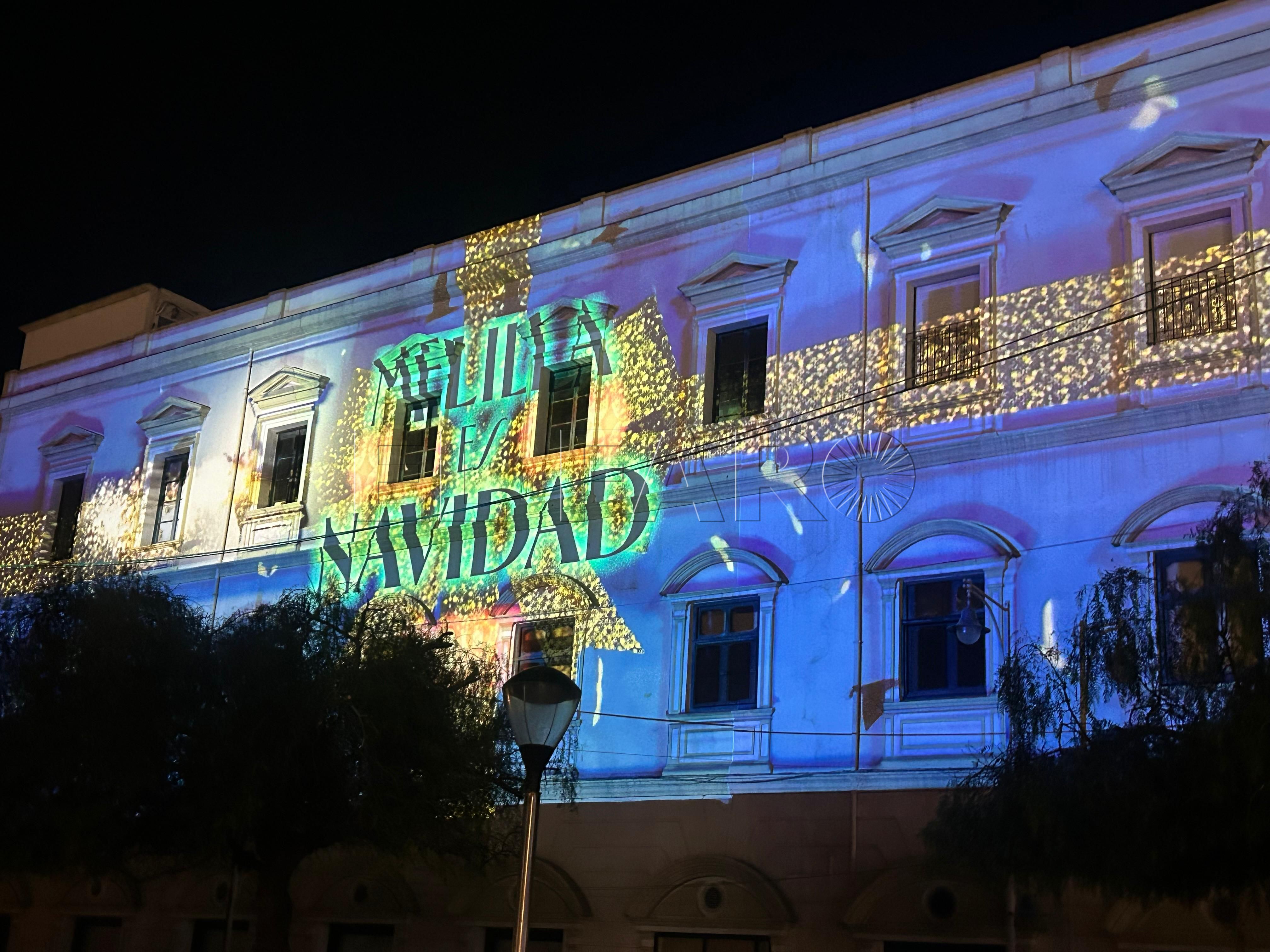 El videomapping del Casino Militar, un viaje por la evolución humana