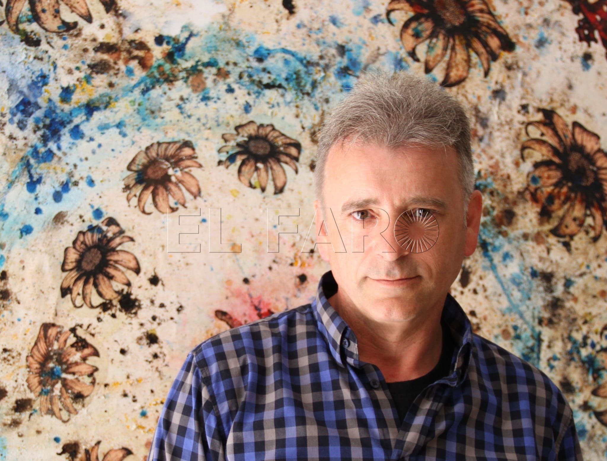 Josep María Alaminos, artista que expone en la muestra colectiva de Fundación Balearia. -Cedida-