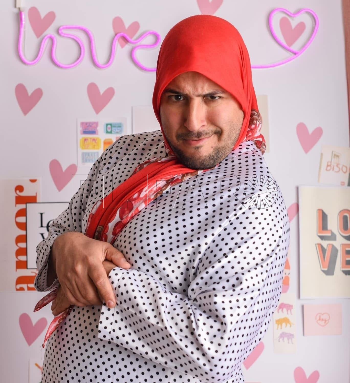 "Jachi imma", personaje de Karim Hamidan -Cedida-