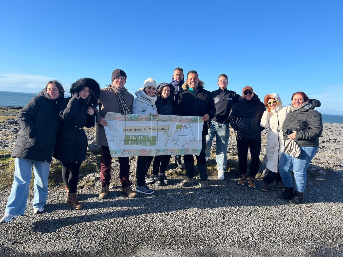 La Escuela Oficial de Idiomas de Melilla lleva sus aulas a Irlanda en un viaje de estudios inolvidable