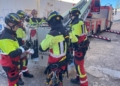 Cerca de una veintena de intervenciones del Cuerpo de Bomberos por los fuertes vientos en Melilla