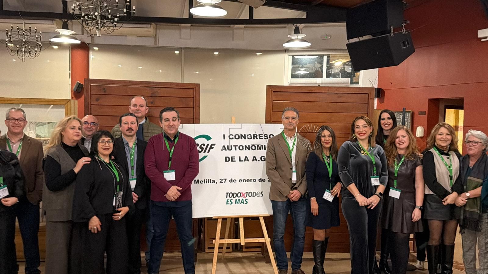 CSIF celebra su I Congreso Autonómico de AGE en Melilla y nombra nuevo presidente