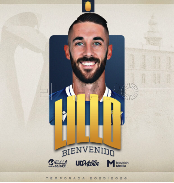 El defensa Lillo se convierte en nuevo jugador de la UD Melilla