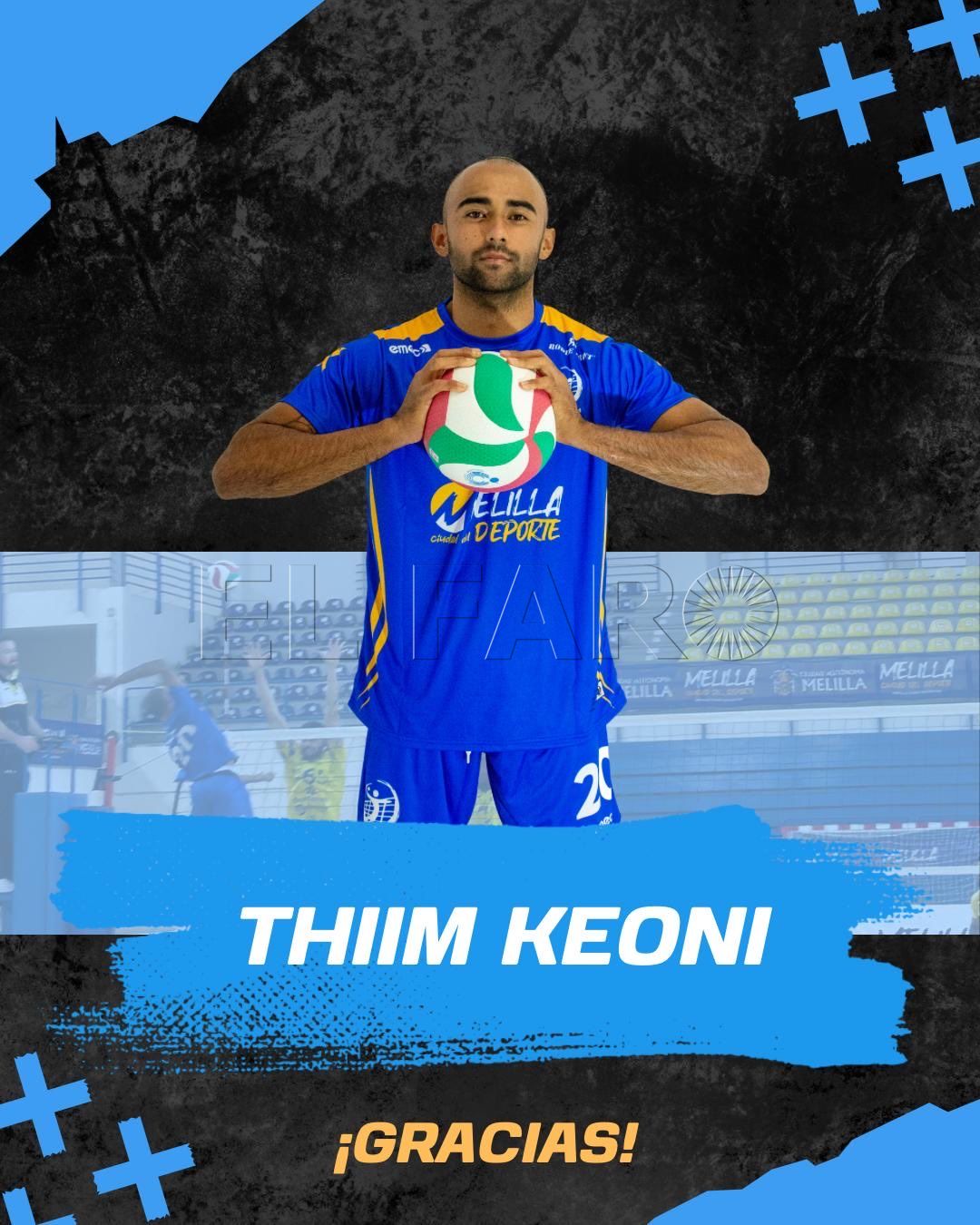 El americano Thim Keoni deja la disciplina del CV Melilla