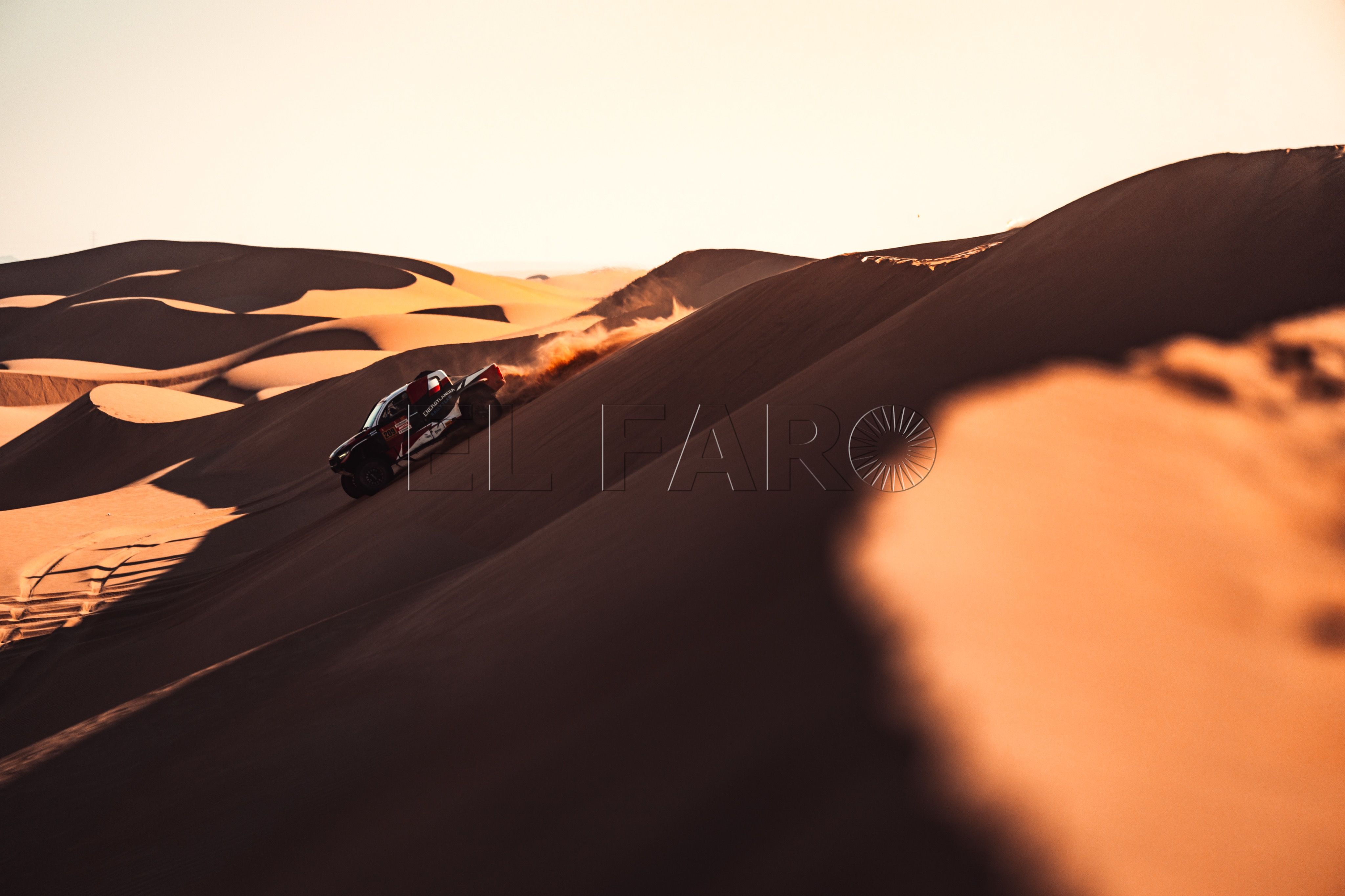 Diego Ortega roza la victoria en la etapa 9 del Dakar 2026