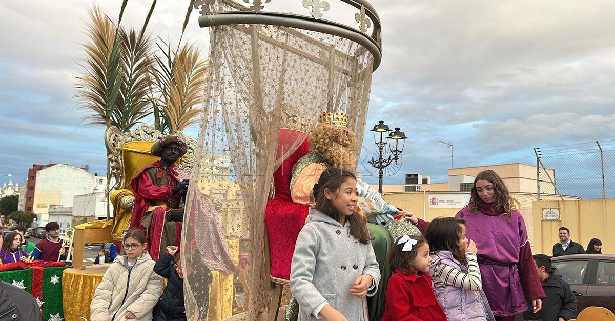 Los niños del Centro Base del Imserso celebran los Reyes Magos
