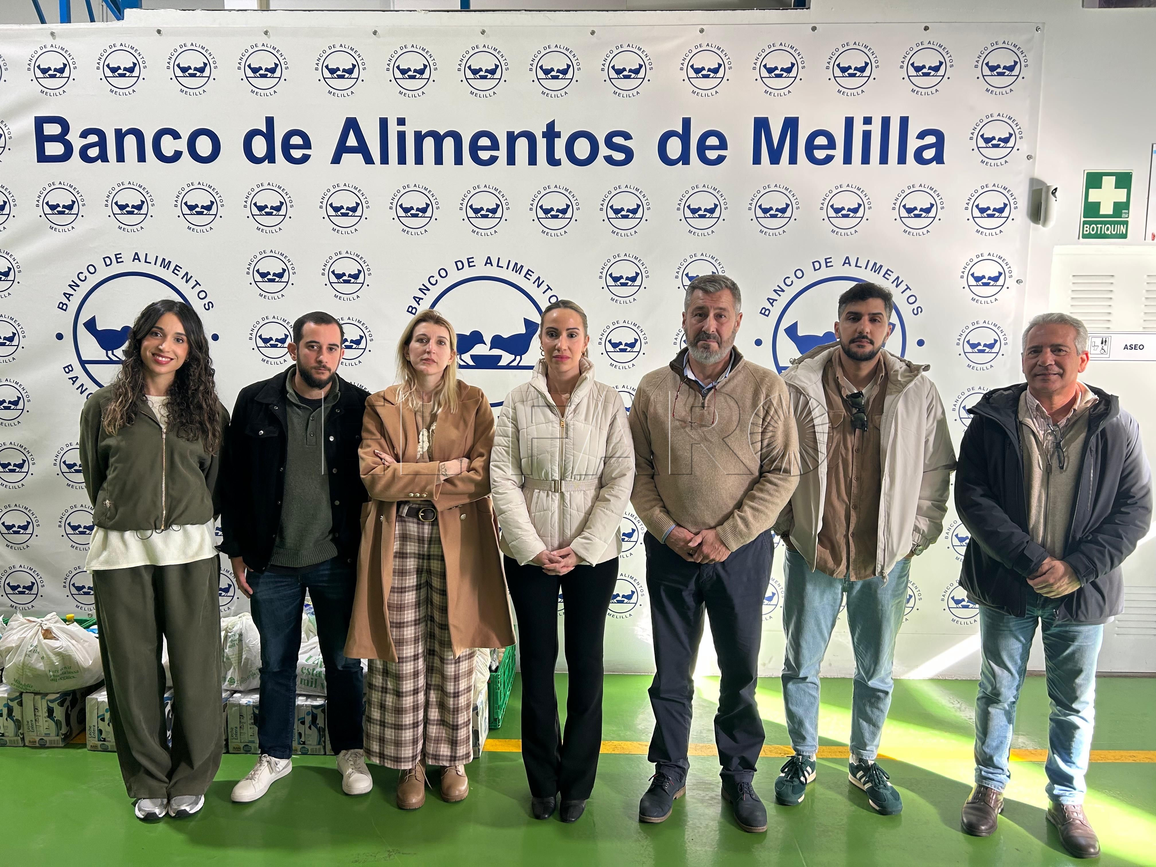 El Banco de Alimentos de Melilla atiende a 11 familias vinculadas al problema de las ludotecas