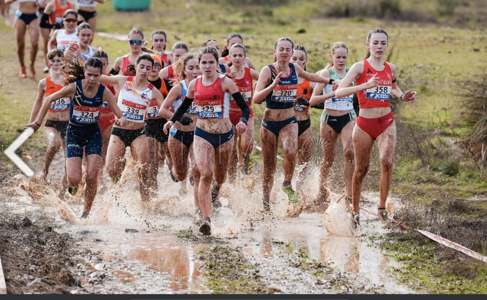 Los atletas melillenses superan un durísimo circuito en el Nacional Sub-16 y Sub-18