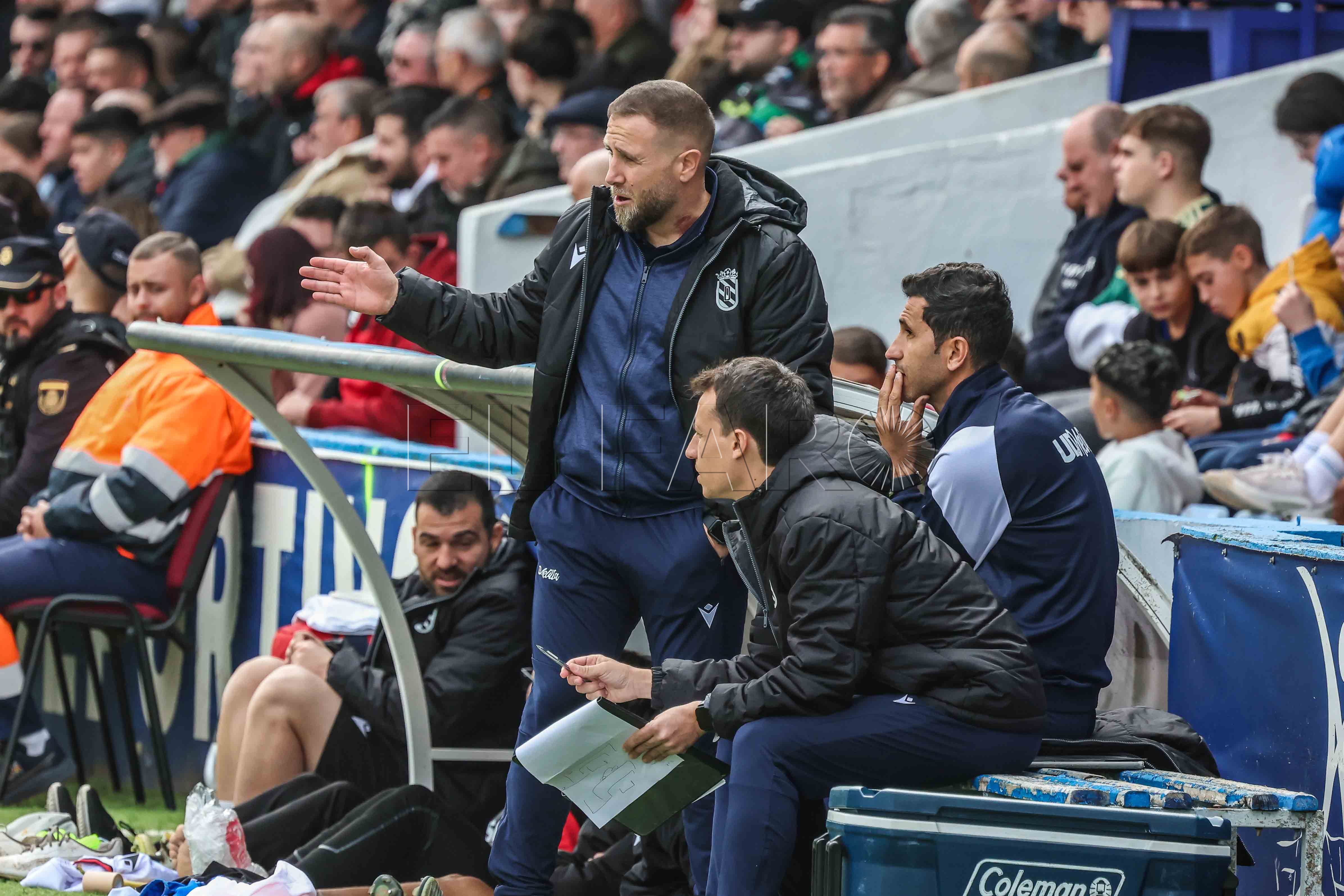 Javi Motos: “Hemos tenido sensación real de ganar aquí, pero para eso hay que marcar”