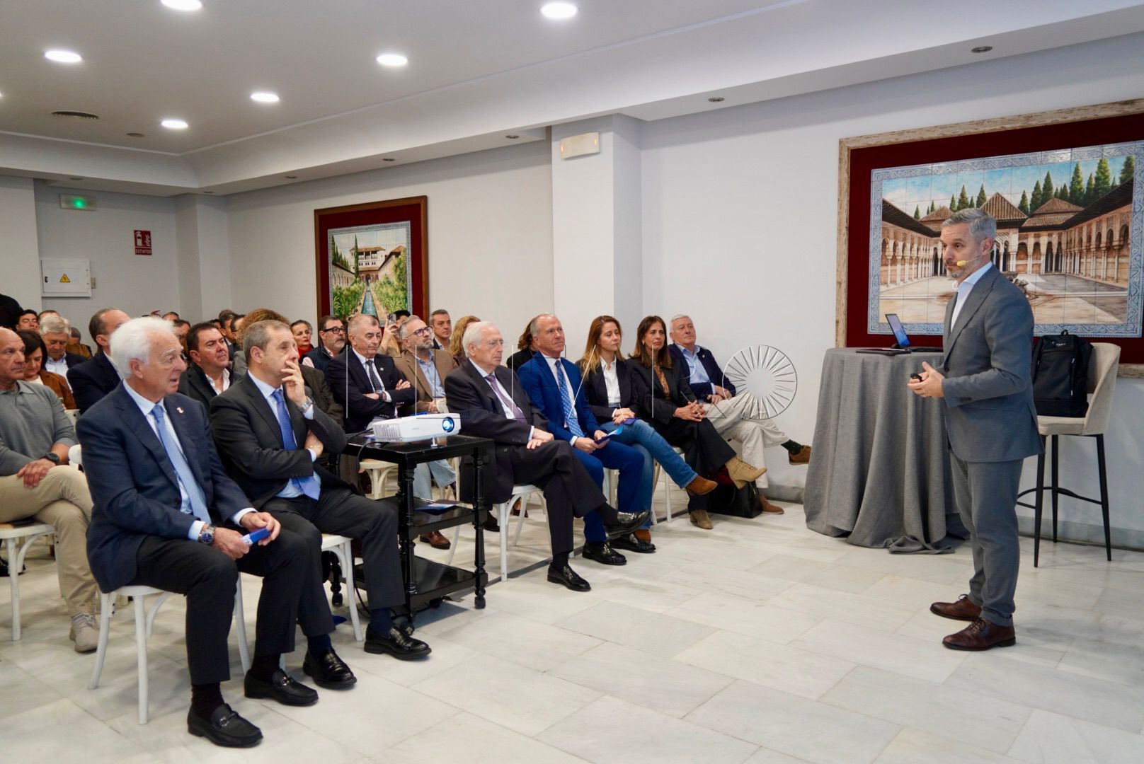 Reunión con empresarios en Melilla