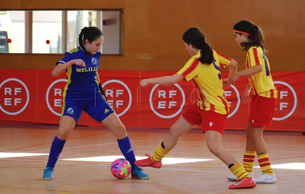 Melilla Sub 14 compite con orgullo pese al 1-4 ante Islas Baleares