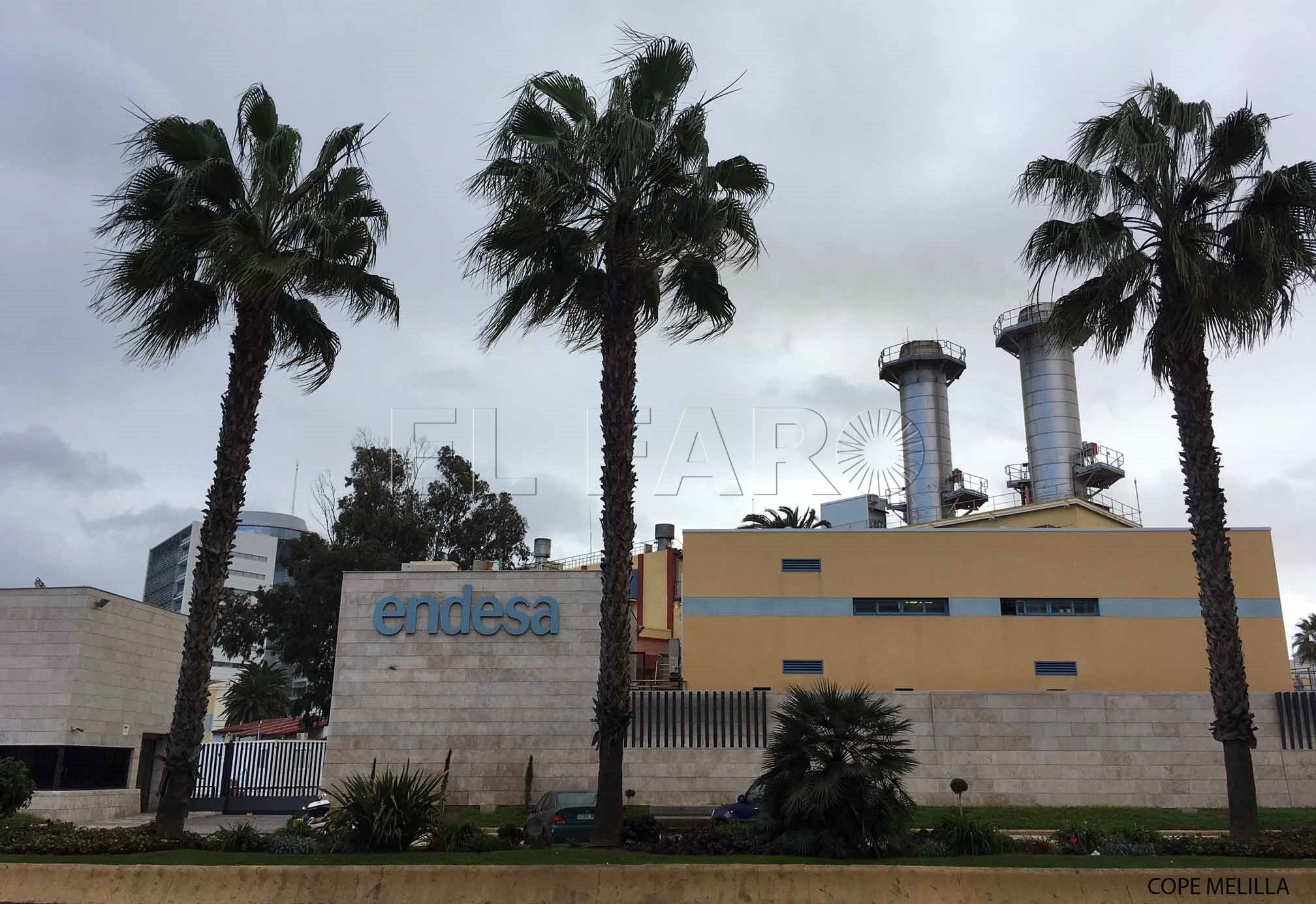 La planta de Endesa, que sigue situada en el centro de la ciudad. Foto:archivo