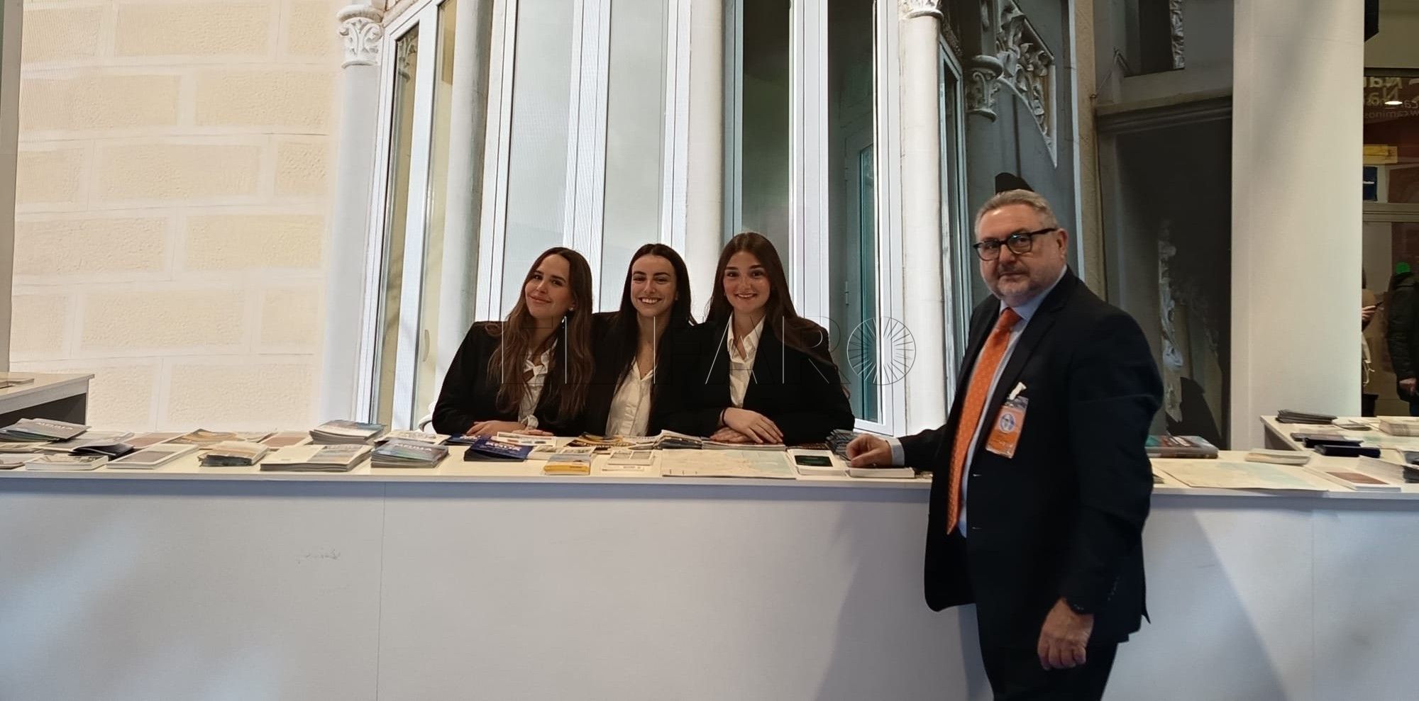 Moisés Murciano en la presentación de su proyecto en Fitur. Foto: cedida