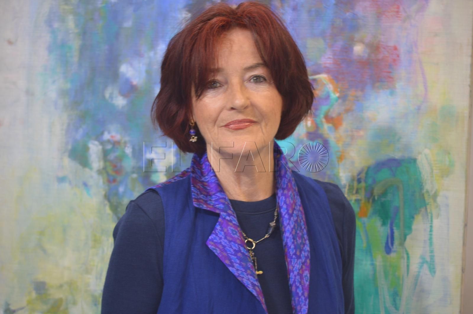 Cris Pink, artista que participa en la muestra colectiva de la Fundación Balearia. -Cedida por Cris Pink-