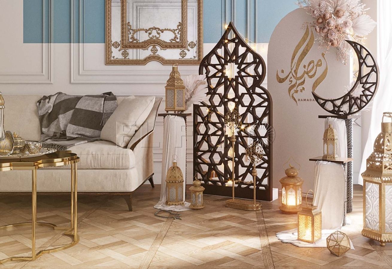 La decoración de Ramadán, el espíritu del mes sagrado se vive en los hogares de Melilla