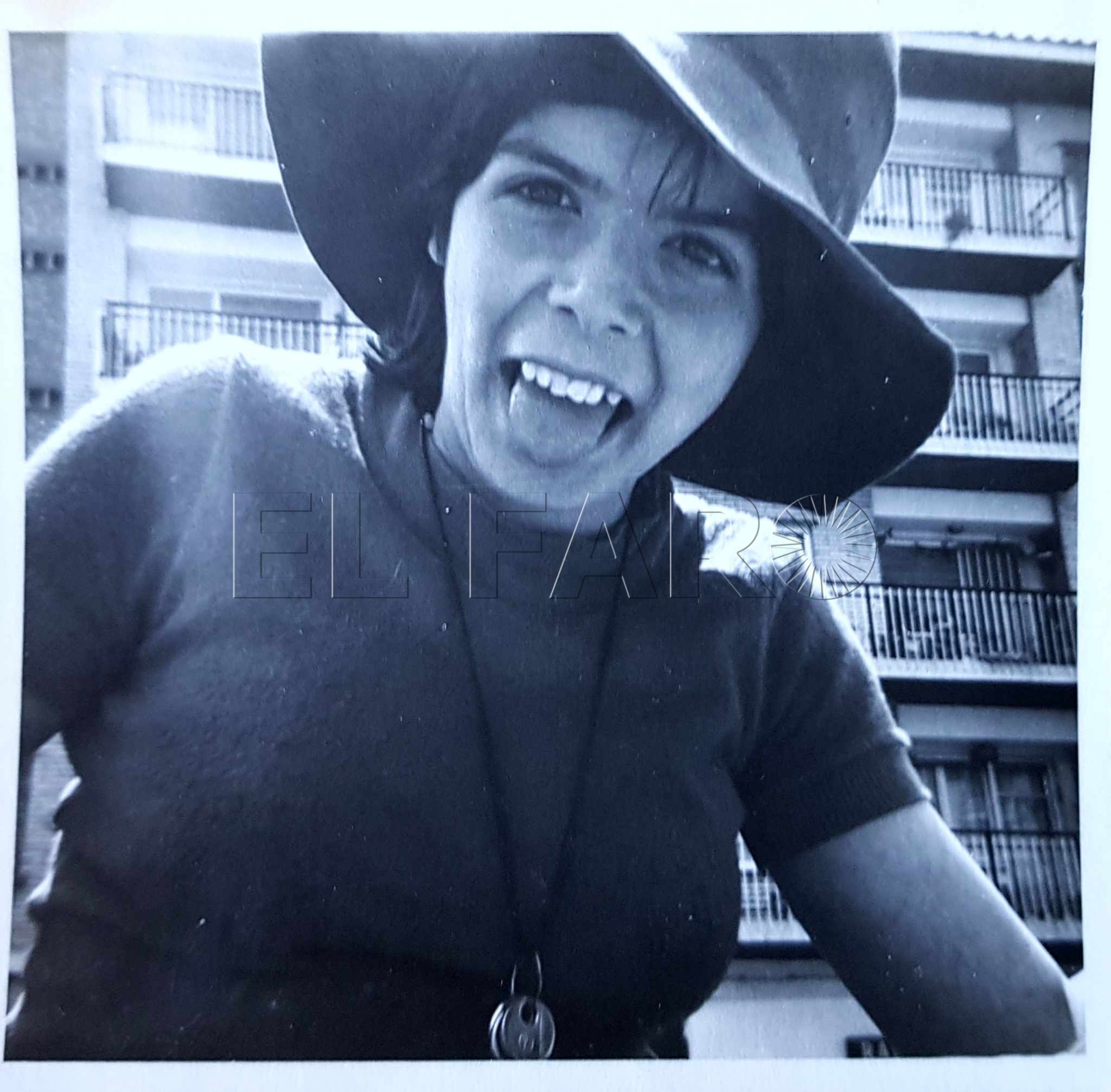 Nela, hermana del escritor Juan Tejo, cuya historia trata de reconstruir su hermano en el libro 'Nela 1979'. -Cedida por el escritor-